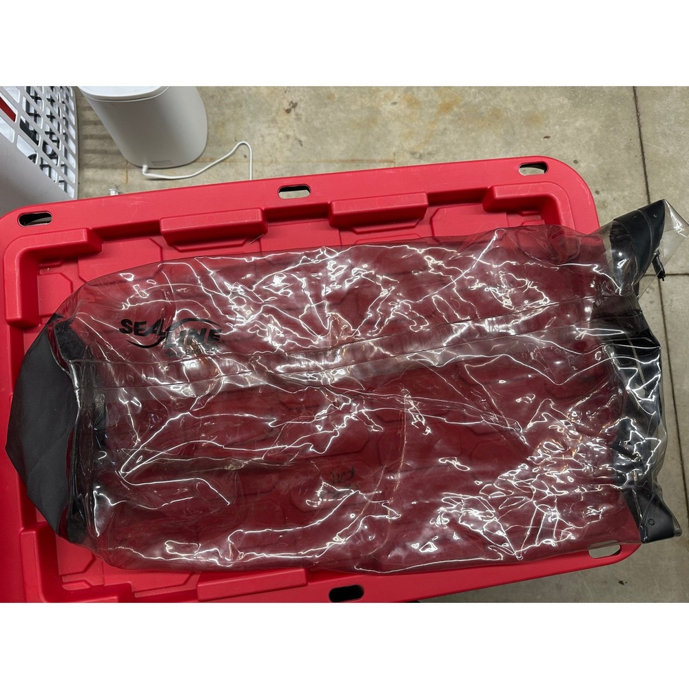 SealLine See Bag 30L Waterproof Dry Bag Clear Vinyl Roll Top Made in USA